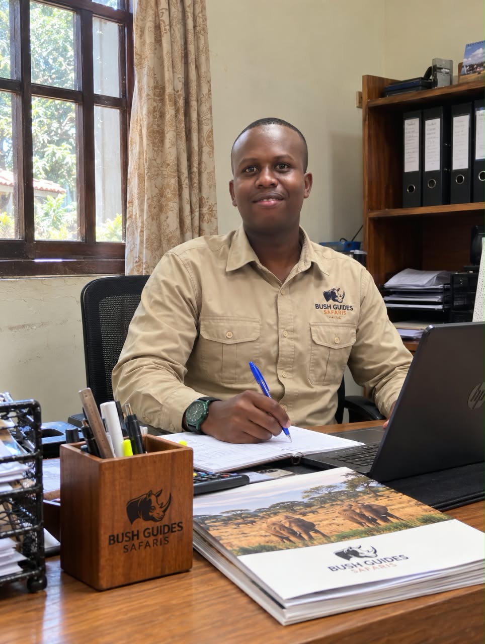 Jackson Kilong, Sales Consultant at Bush Guides Safaris